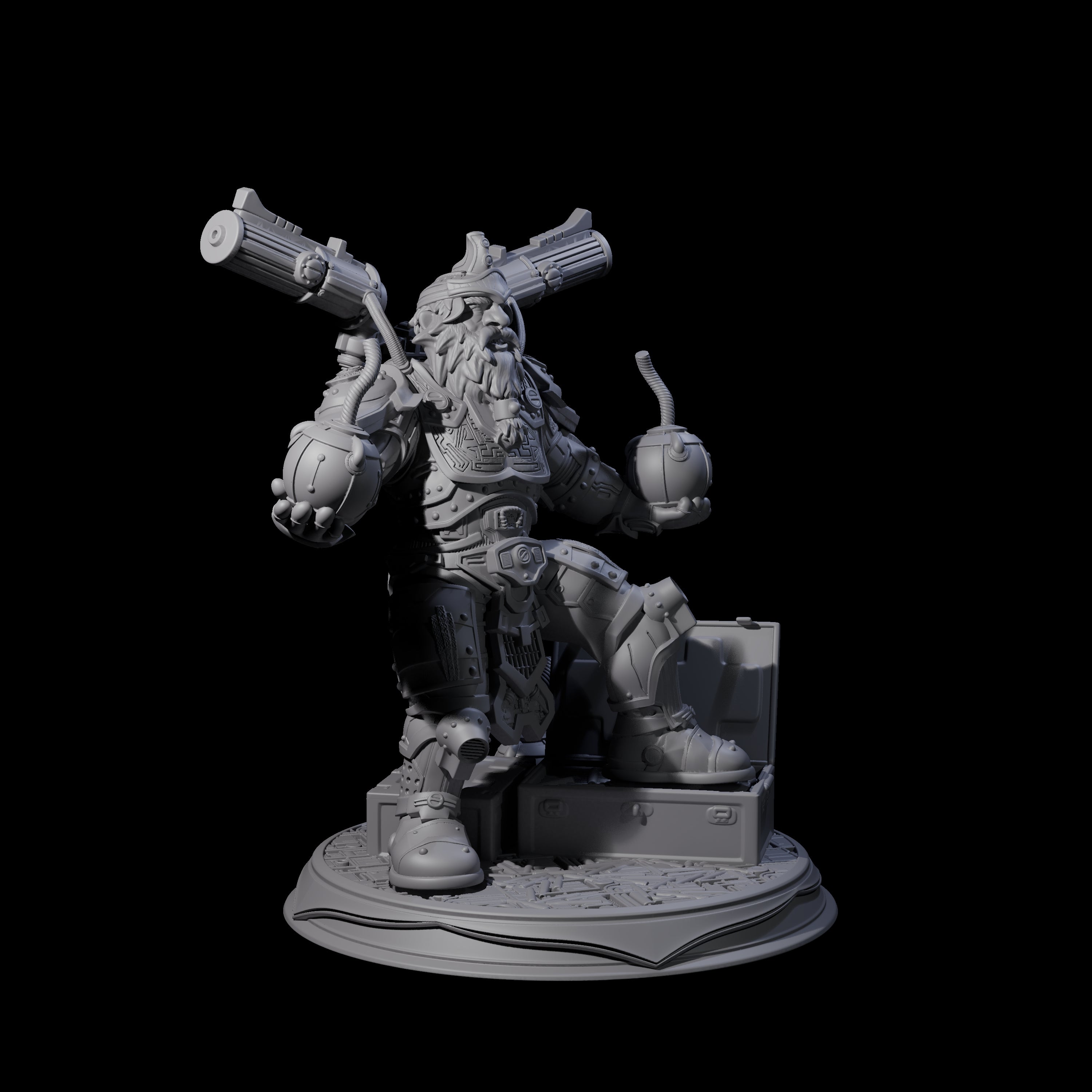 Confident Artificer Miniature for Dungeons and Dragons, Pathfinder or other TTRPGs