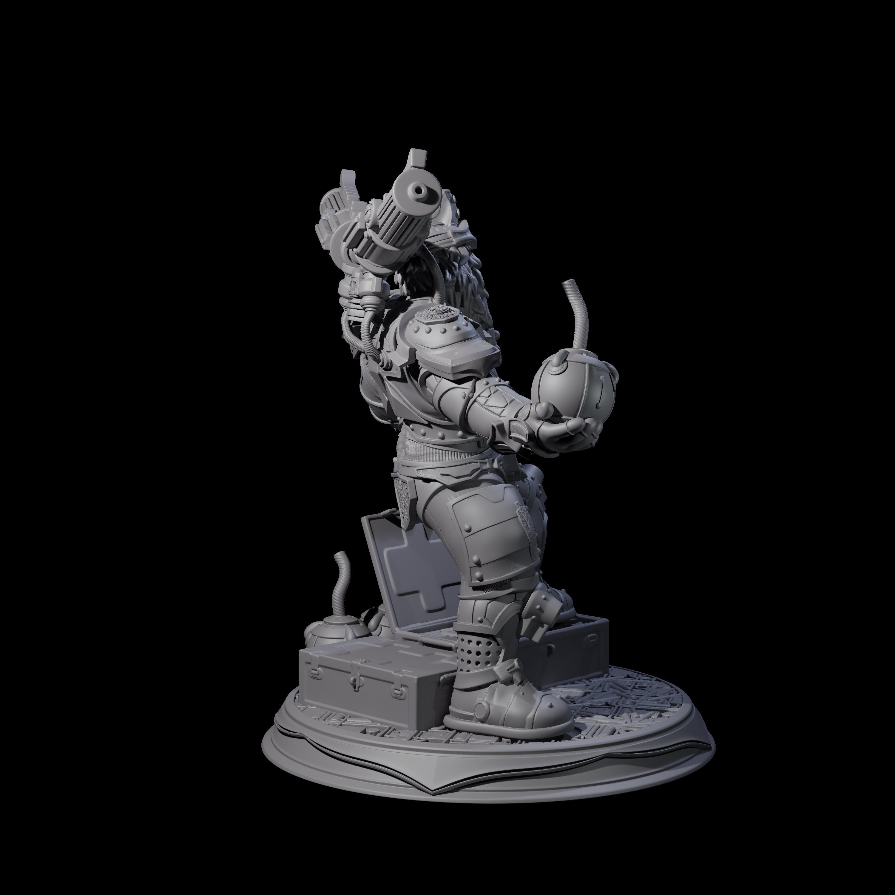 Confident Artificer Miniature for Dungeons and Dragons, Pathfinder or other TTRPGs