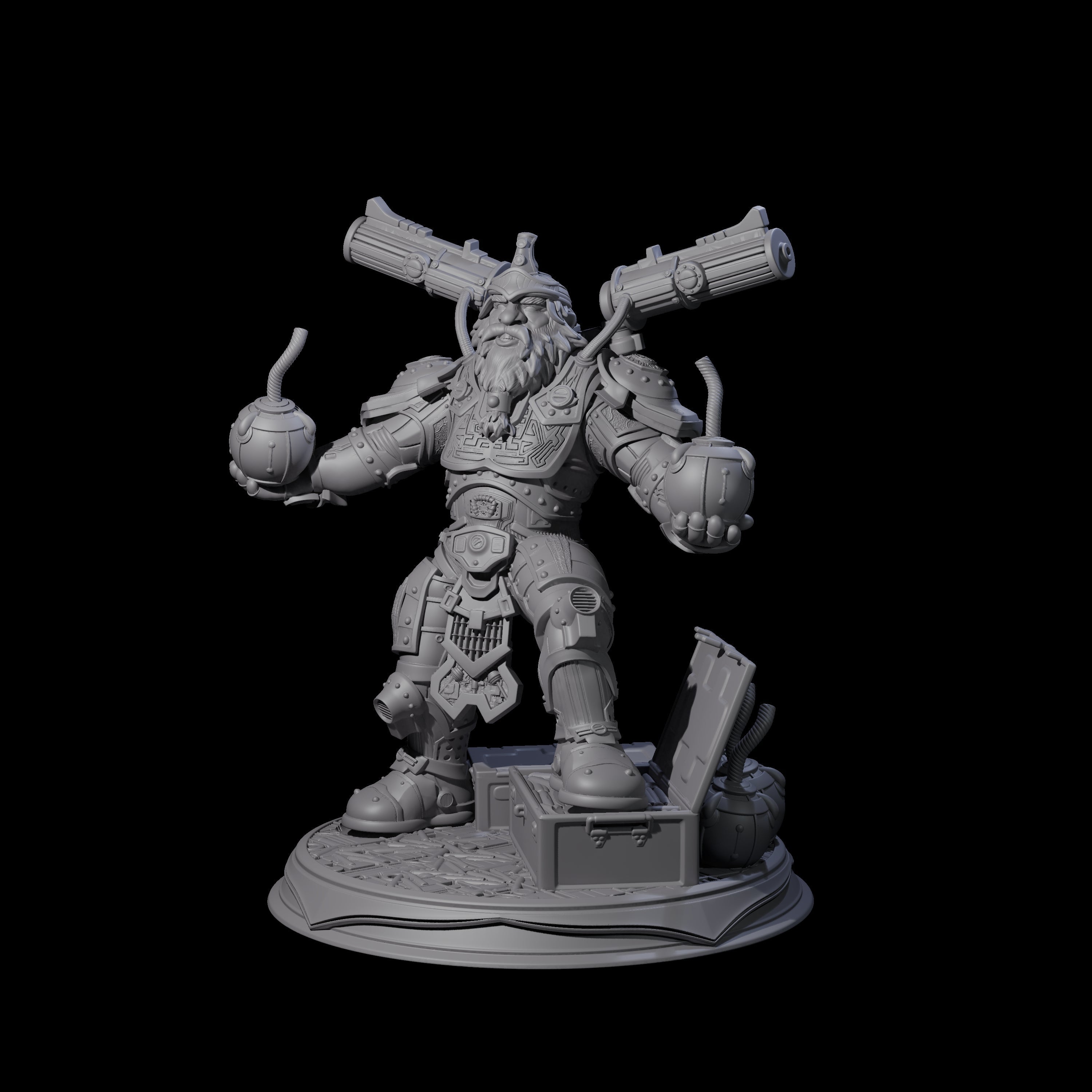 Confident Artificer Miniature for Dungeons and Dragons, Pathfinder or other TTRPGs