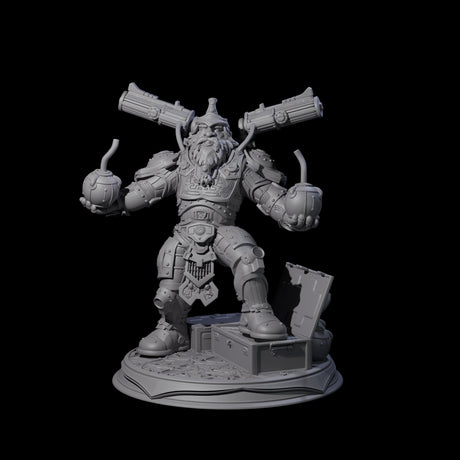 Confident Artificer Miniature for Dungeons and Dragons, Pathfinder or other TTRPGs