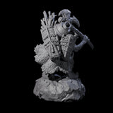 Confident Camping Goblin A Miniature for Dungeons and Dragons, Pathfinder or other TTRPGs
