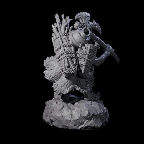 Confident Camping Goblin A Miniature for Dungeons and Dragons, Pathfinder or other TTRPGs