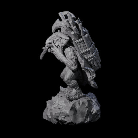 Confident Camping Goblin A Miniature for Dungeons and Dragons, Pathfinder or other TTRPGs