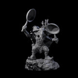 Confident Camping Goblin C Miniature for Dungeons and Dragons, Pathfinder or other TTRPGs