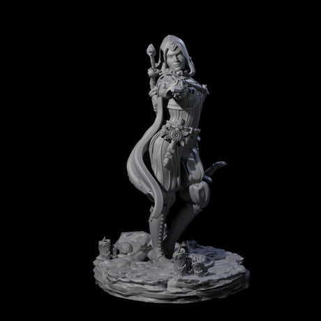 Confident Duelling Rogue Miniature for Dungeons and Dragons, Pathfinder or other TTRPGs