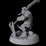 Confident Goblin Fighter Miniature for Dungeons and Dragons, Pathfinder or other TTRPGs