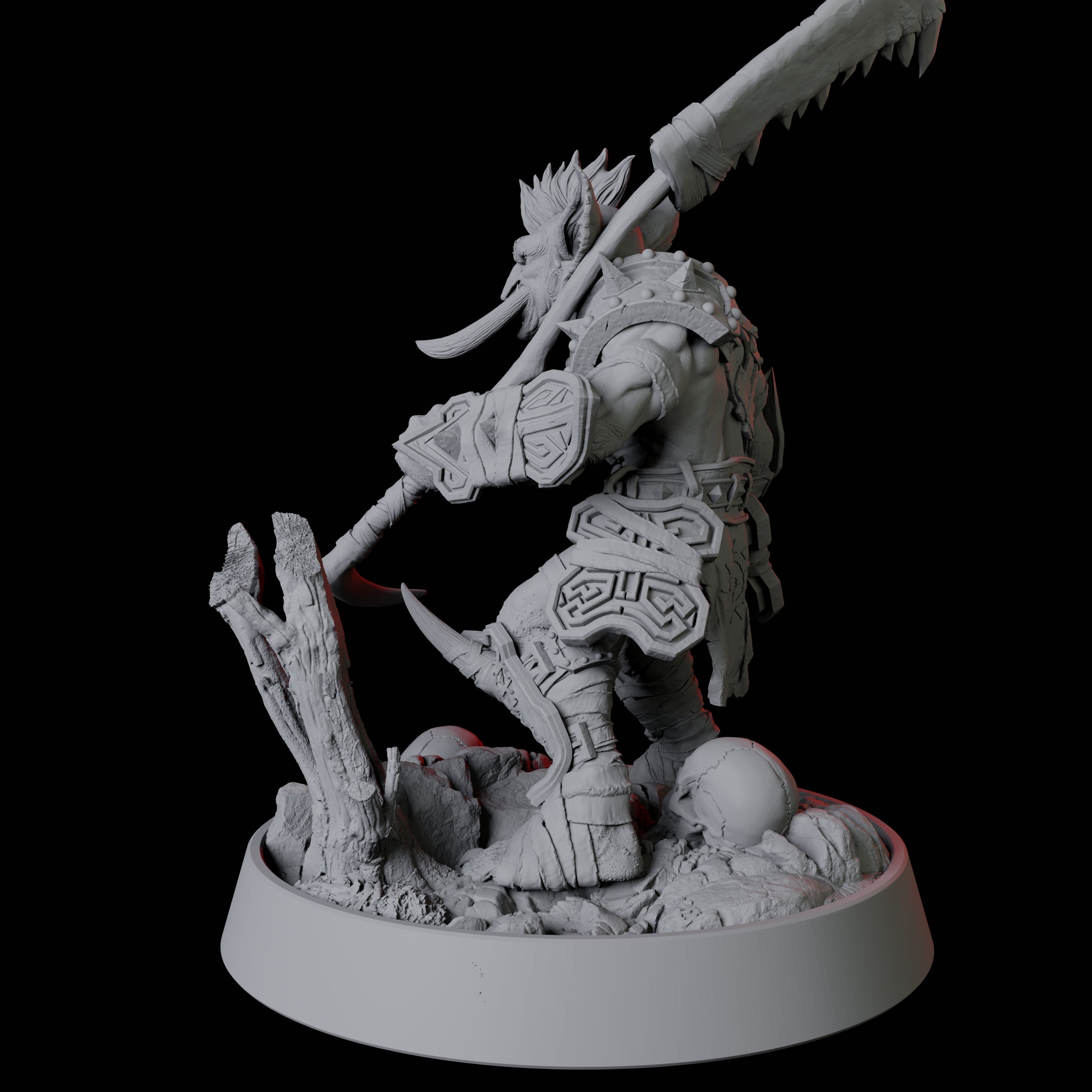 Confident Goblin Fighter Miniature for Dungeons and Dragons