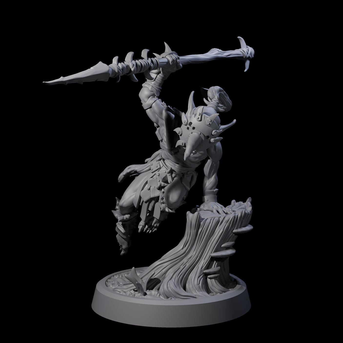 Confident Goblin Strike Team A Miniature for Dungeons and Dragons, Pathfinder or other TTRPGs