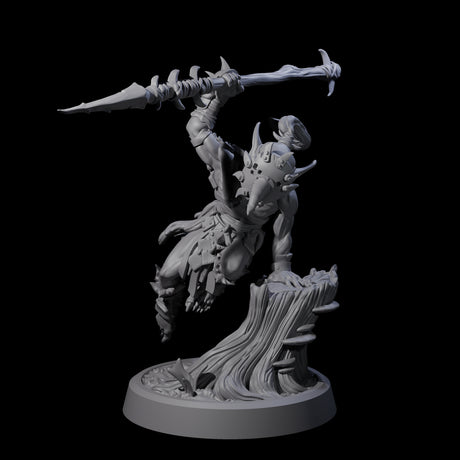 Confident Goblin Strike Team A Miniature for Dungeons and Dragons, Pathfinder or other TTRPGs