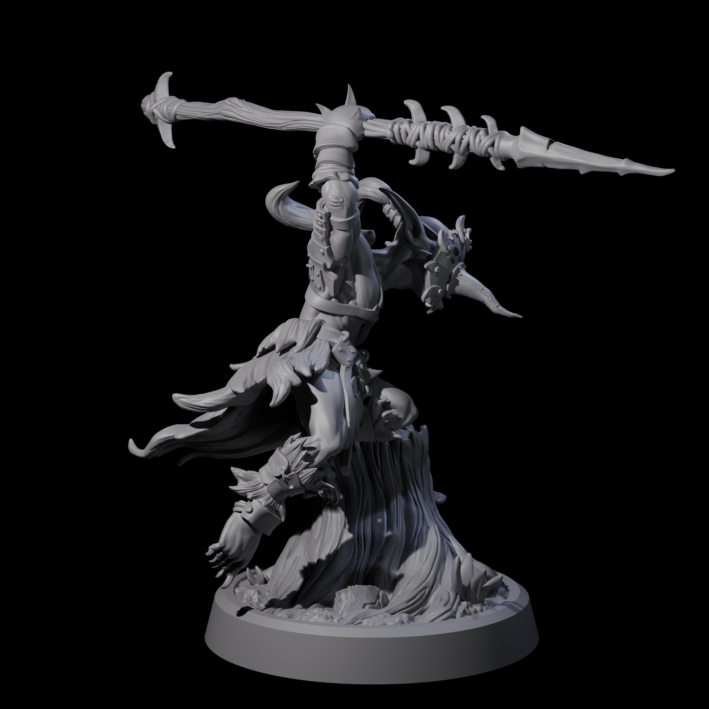 Confident Goblin Strike Team A Miniature for Dungeons and Dragons, Pathfinder or other TTRPGs