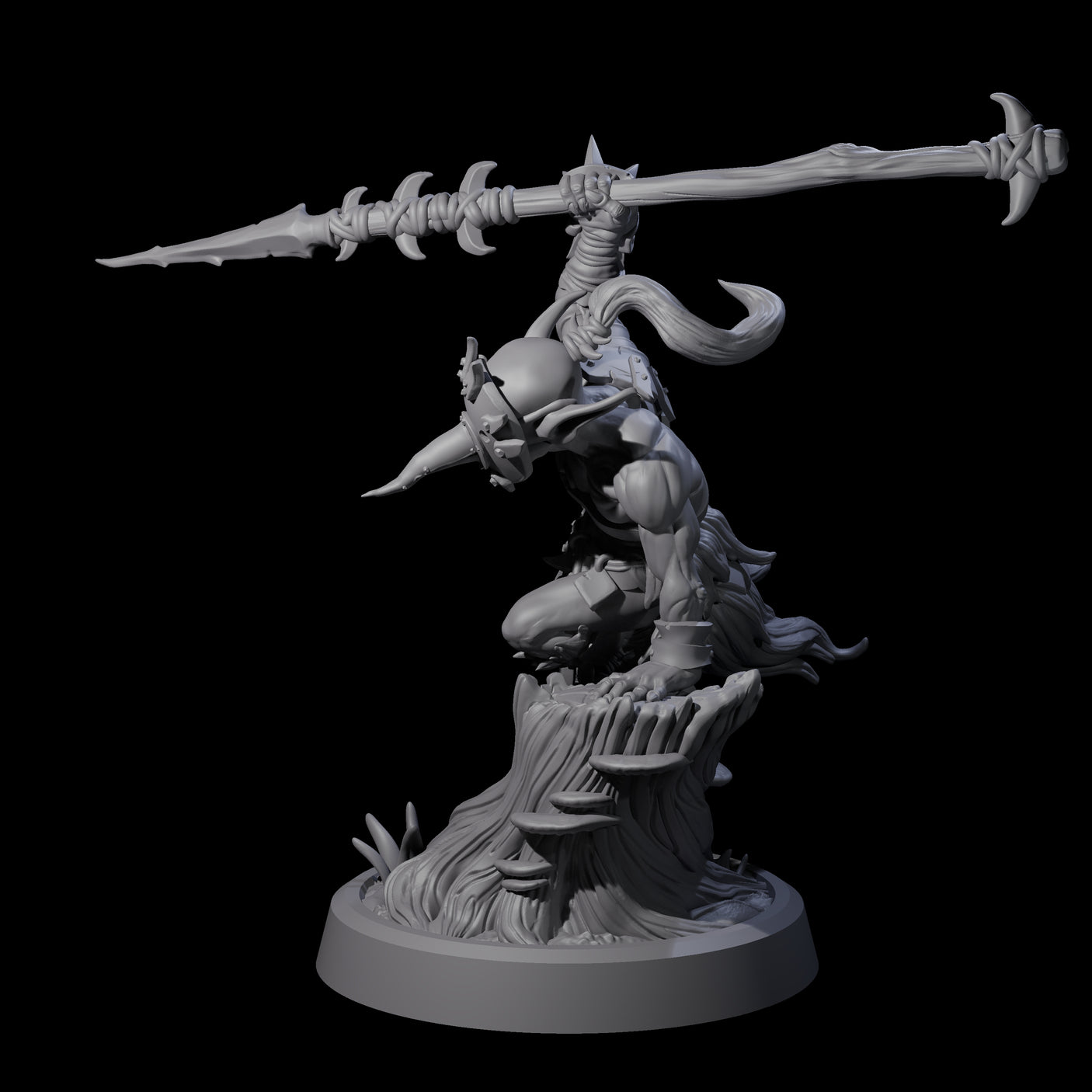 Confident Goblin Strike Team A Miniature for Dungeons and Dragons, Pathfinder or other TTRPGs