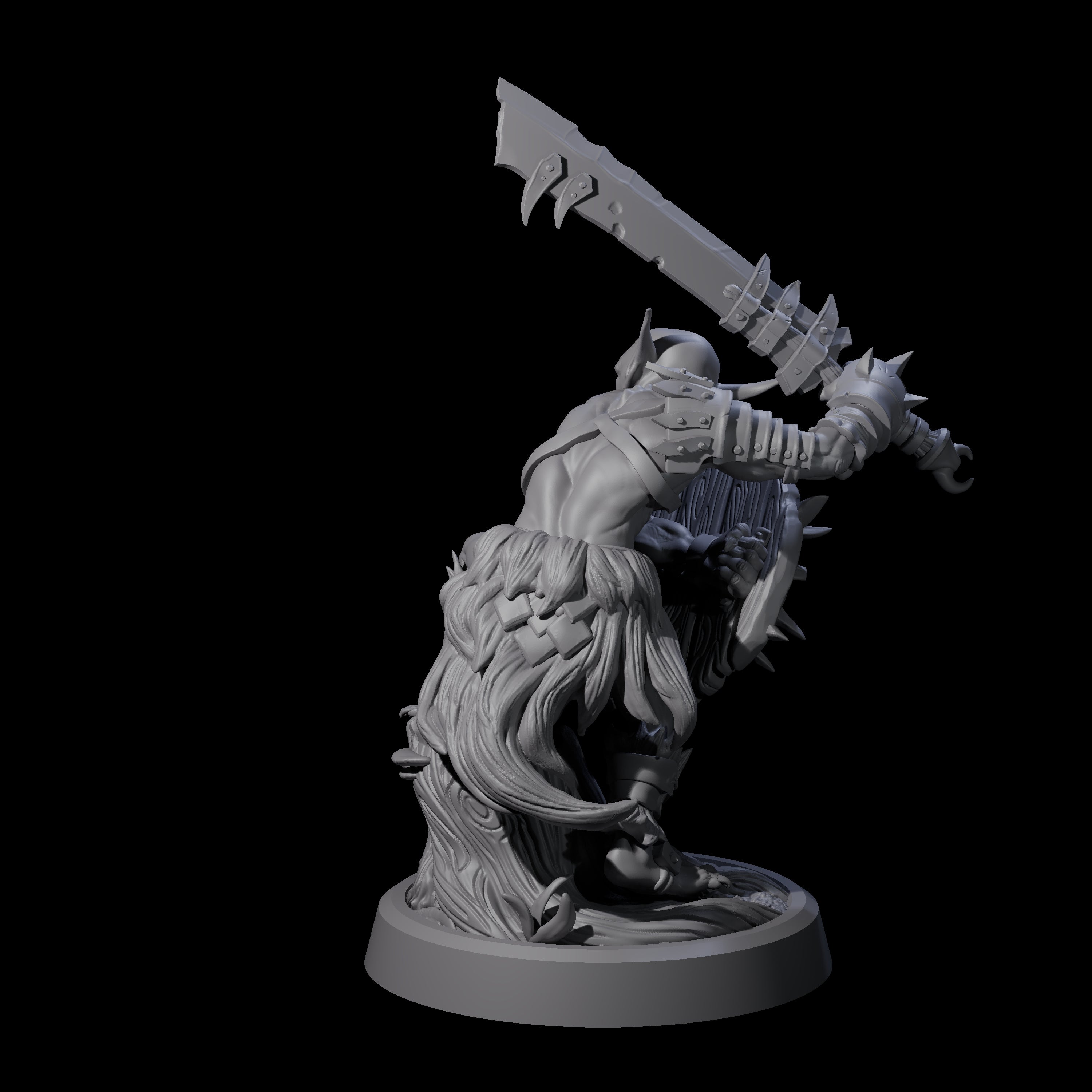 Confident Goblin Strike Team B Miniature for Dungeons and Dragons, Pathfinder or other TTRPGs