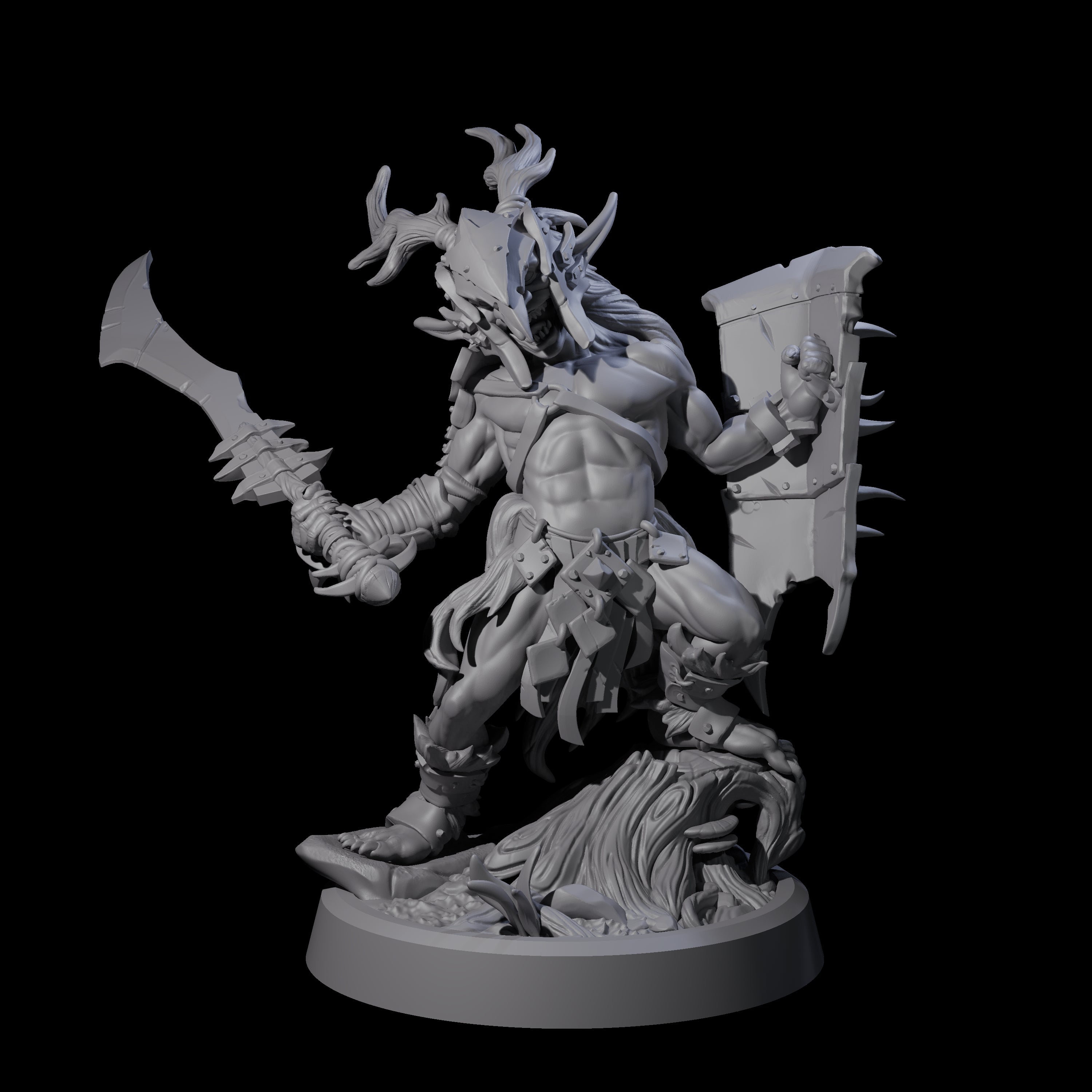 Confident Goblin Strike Team C Miniature for Dungeons and Dragons, Pathfinder or other TTRPGs