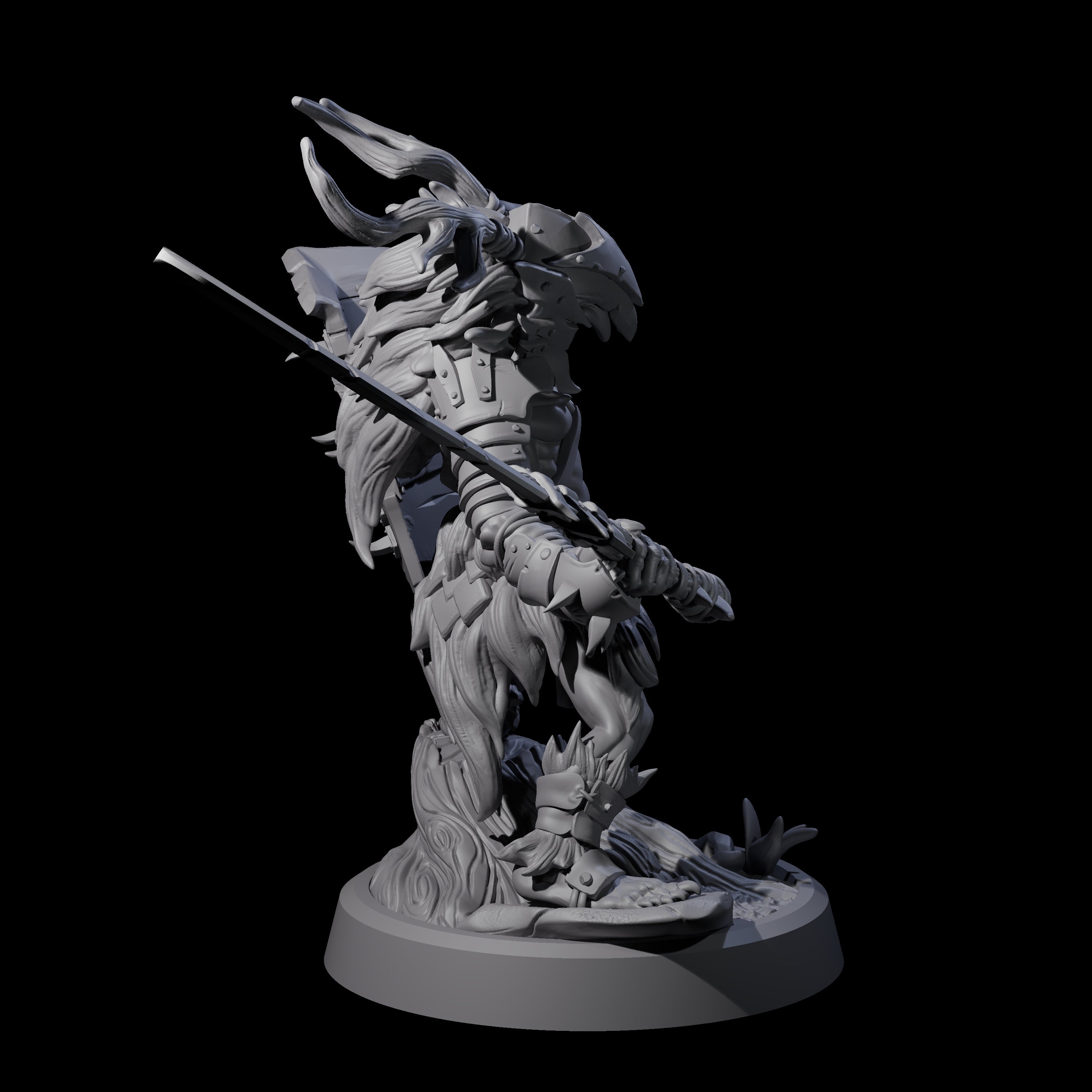 Confident Goblin Strike Team C Miniature for Dungeons and Dragons, Pathfinder or other TTRPGs