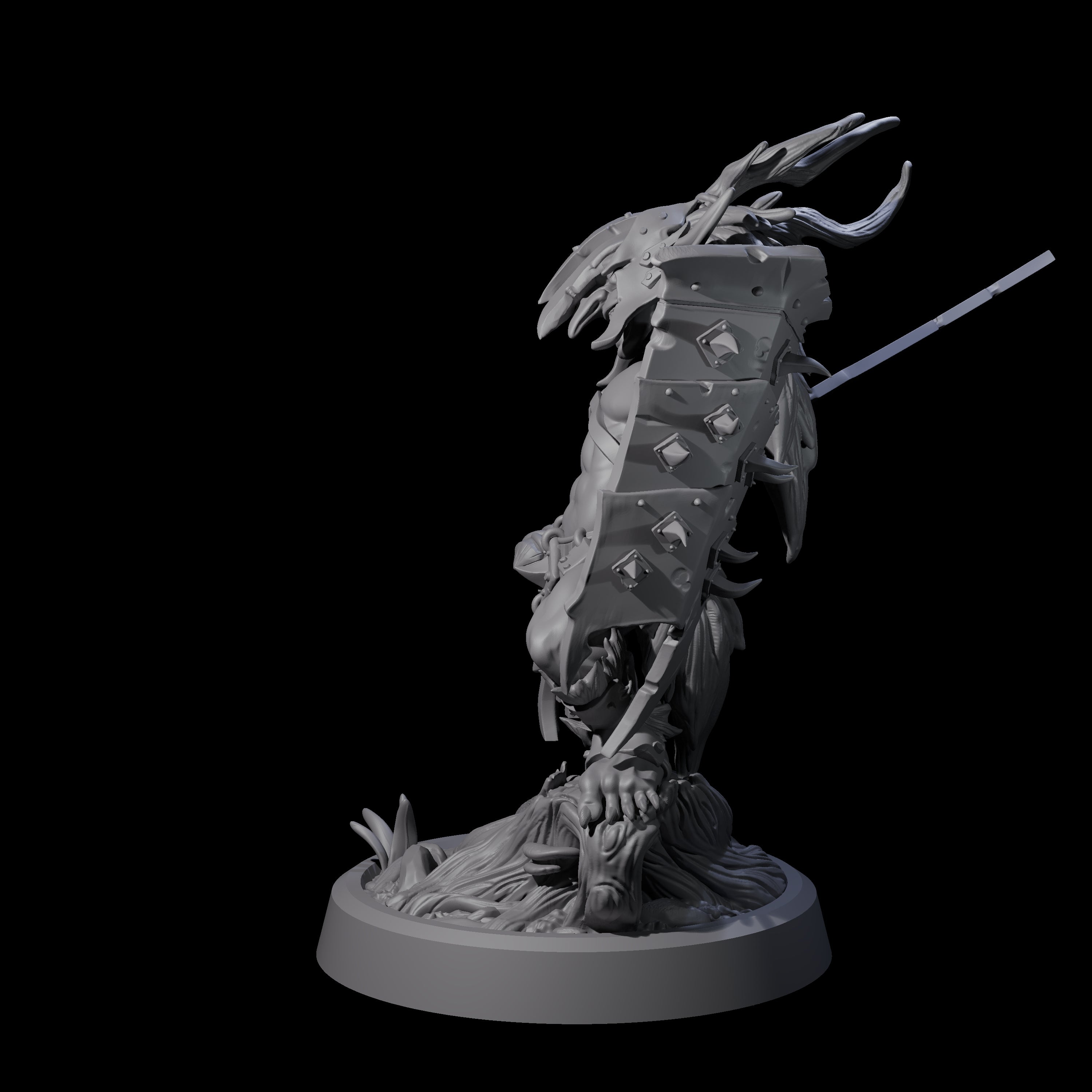 Confident Goblin Strike Team C Miniature for Dungeons and Dragons, Pathfinder or other TTRPGs