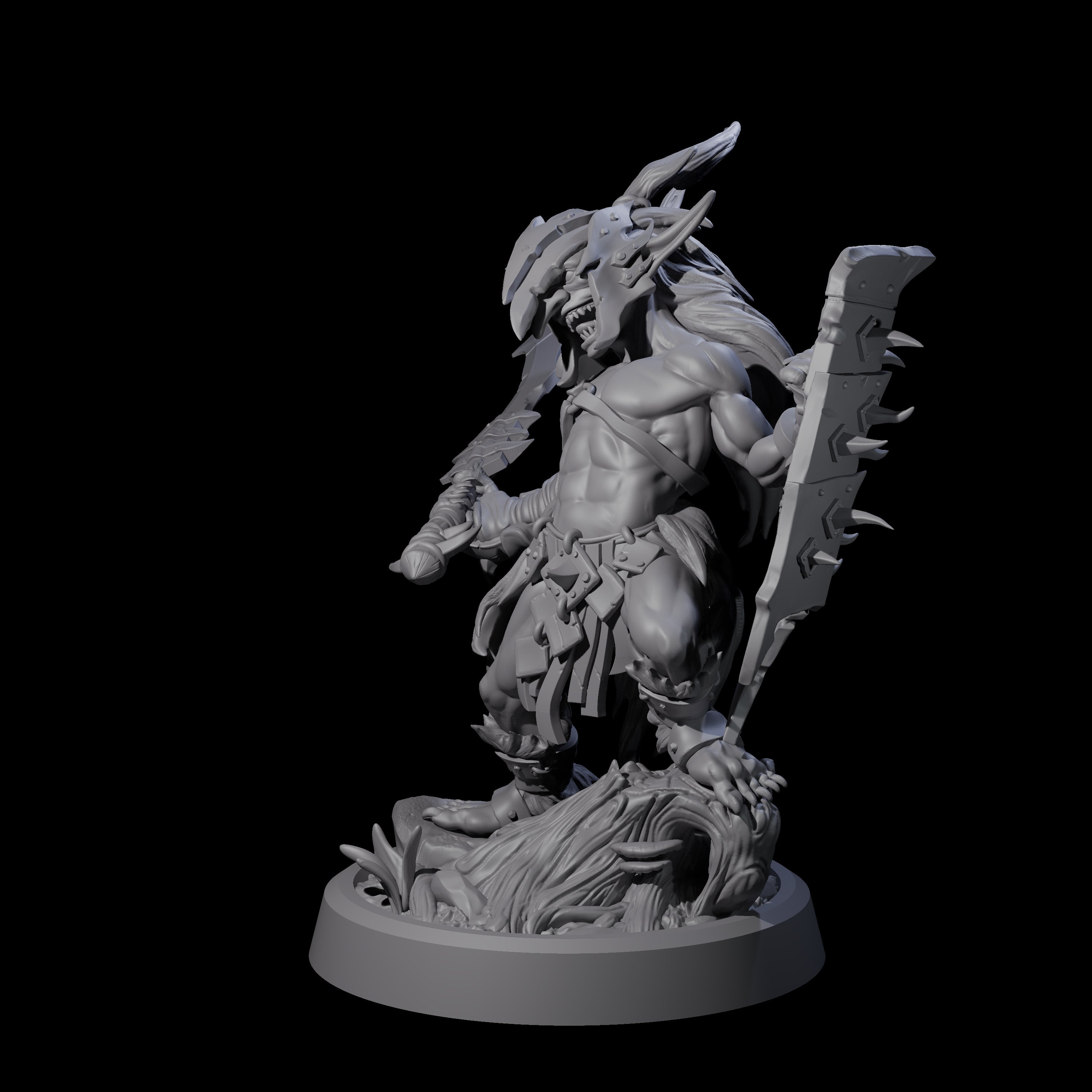 Confident Goblin Strike Team C Miniature for Dungeons and Dragons, Pathfinder or other TTRPGs