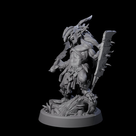 Confident Goblin Strike Team C Miniature for Dungeons and Dragons, Pathfinder or other TTRPGs