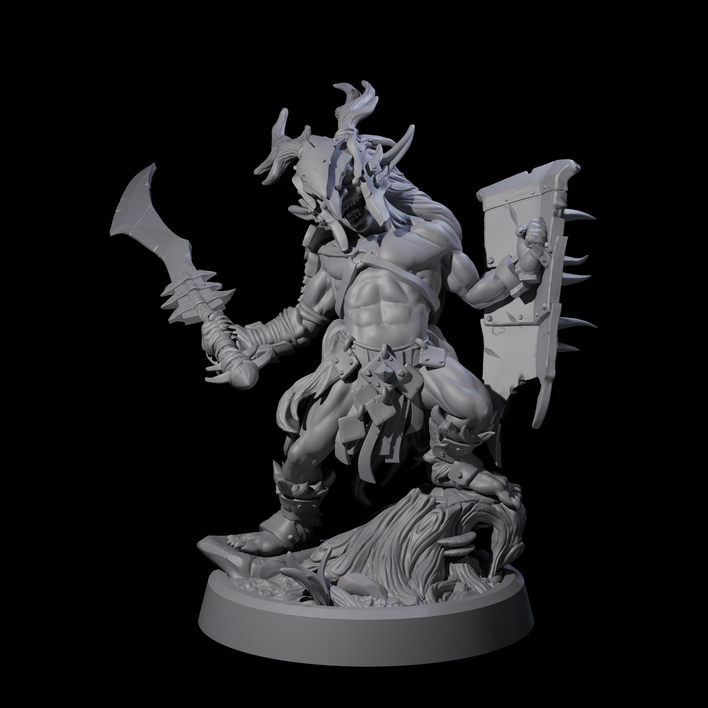 Confident Goblin Strike Team C Miniature for Dungeons and Dragons, Pathfinder or other TTRPGs