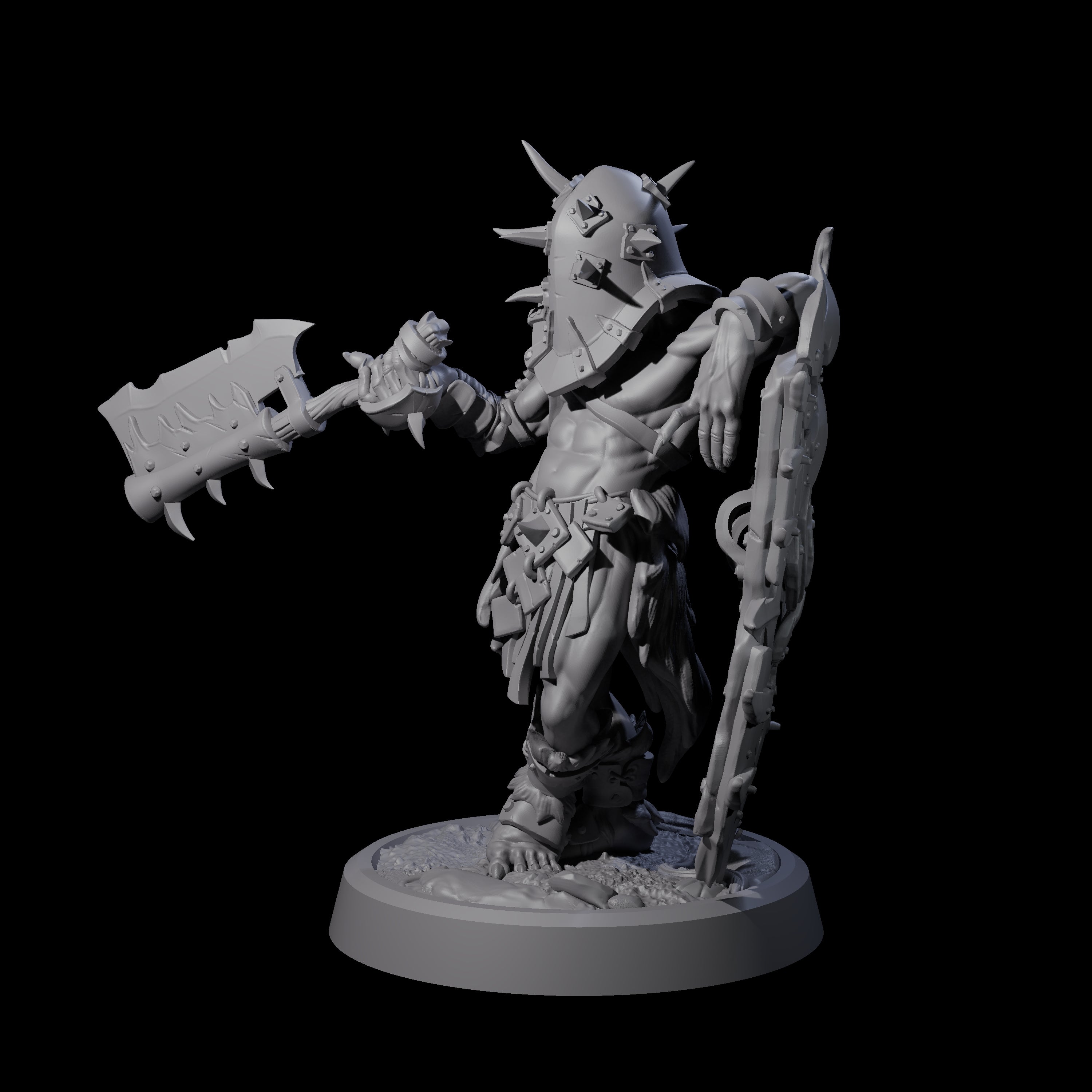 Confident Goblin Strike Team D Miniature for Dungeons and Dragons, Pathfinder or other TTRPGs