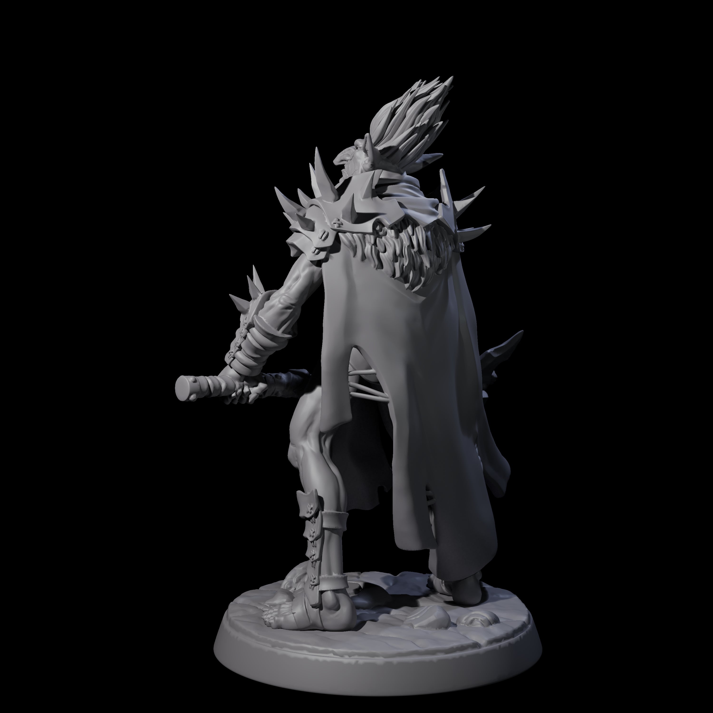 Confident Hobgoblin Champion Miniature for Dungeons and Dragons, Pathfinder or other TTRPGs