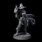 Confident Monster Hunter Miniature for Dungeons and Dragons, Pathfinder or other TTRPGs