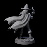 Confident Monster Hunter Miniature for Dungeons and Dragons, Pathfinder or other TTRPGs