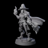 Confident Monster Hunter Miniature for Dungeons and Dragons, Pathfinder or other TTRPGs