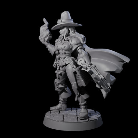 Confident Monster Hunter Miniature for Dungeons and Dragons, Pathfinder or other TTRPGs