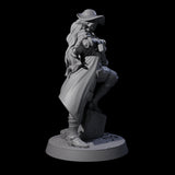 Confident Nightwarden A Miniature for Dungeons and Dragons, Pathfinder or other TTRPGs