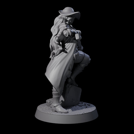 Confident Nightwarden A Miniature for Dungeons and Dragons, Pathfinder or other TTRPGs