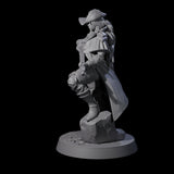Confident Nightwarden A Miniature for Dungeons and Dragons, Pathfinder or other TTRPGs