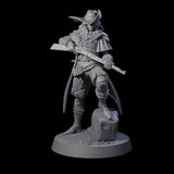 Confident Nightwarden A Miniature for Dungeons and Dragons, Pathfinder or other TTRPGs
