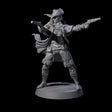 Confident Nightwarden B Miniature for Dungeons and Dragons, Pathfinder or other TTRPGs