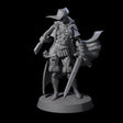 Confident Nightwarden C Miniature for Dungeons and Dragons, Pathfinder or other TTRPGs