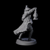 Confident Nightwarden D Miniature for Dungeons and Dragons, Pathfinder or other TTRPGs