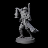 Confident Nightwarden D Miniature for Dungeons and Dragons, Pathfinder or other TTRPGs