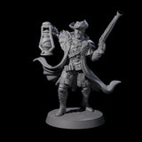 Confident Nightwarden D Miniature for Dungeons and Dragons, Pathfinder or other TTRPGs