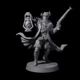 Confident Nightwarden D Miniature for Dungeons and Dragons, Pathfinder or other TTRPGs