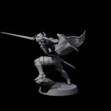 Confident Nightwarden E Miniature for Dungeons and Dragons, Pathfinder or other TTRPGs