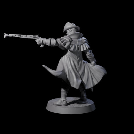 Confident Nightwarden F Miniature for Dungeons and Dragons, Pathfinder or other TTRPGs
