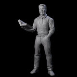 Confident Professor Miniature for Dungeons and Dragons, Pathfinder or other TTRPGs