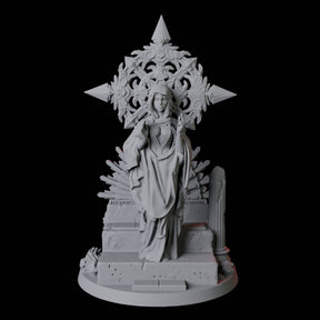 Confident Queen Miniature for Dungeons and Dragons, Pathfinder or other TTRPGs