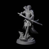 Confident Ranger Miniature for Dungeons and Dragons, Pathfinder or other TTRPGs