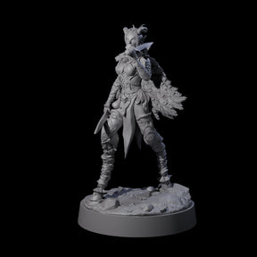 Confident Satyr Glade Defender B Miniature for Dungeons and Dragons, Pathfinder or other TTRPGs