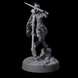 Confident Satyr Glade Defender C Miniature for Dungeons and Dragons, Pathfinder or other TTRPGs