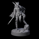 Confident Satyr Glade Defender C Miniature for Dungeons and Dragons, Pathfinder or other TTRPGs