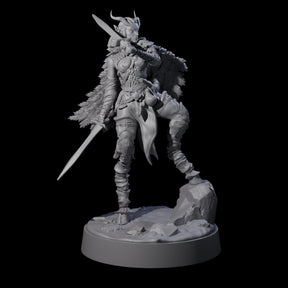 Confident Satyr Glade Defender C Miniature for Dungeons and Dragons, Pathfinder or other TTRPGs
