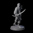 Confident Swashbuckling Pirate A Miniature for Dungeons and Dragons, Pathfinder or other TTRPGs