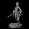 Confident Swashbuckling Pirate E Miniature for Dungeons and Dragons, Pathfinder or other TTRPGs