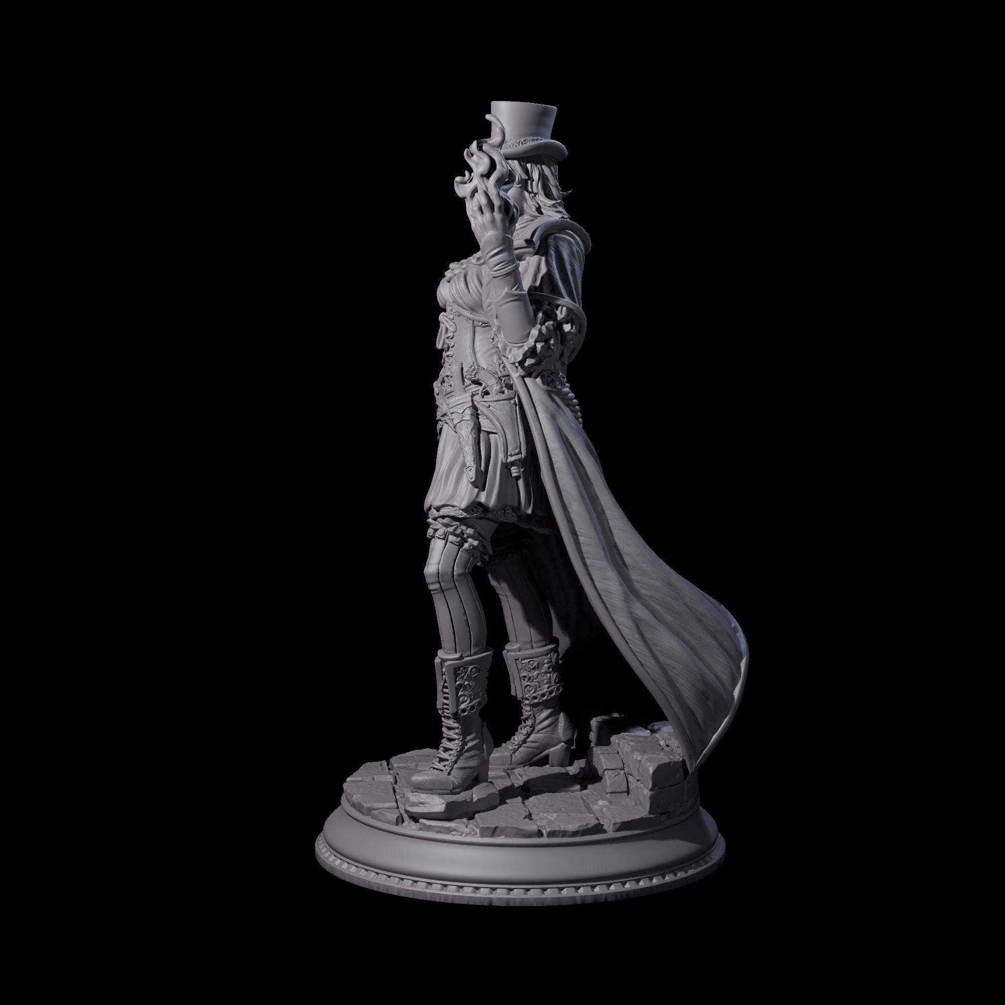 Confident Tricker Miniature for Dungeons and Dragons, Pathfinder or other TTRPGs